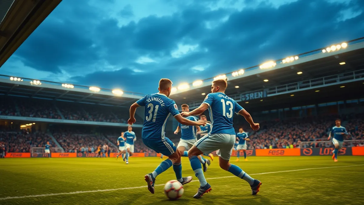 Halmstads BK draws against Varbergs Bois in Hallandsderby
